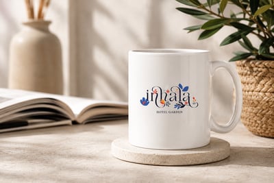 Taza de Cerámica Inhala
