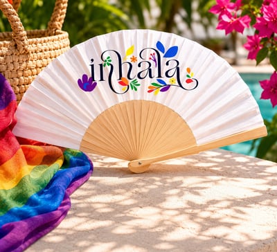 Abanico "Inhala Orgulloso"