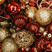 Navidad base de bolas