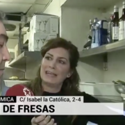 Gazpacho de fresas de Sandó en Telemadrid Gazpacho de fresas de Sandó en Telemadrid