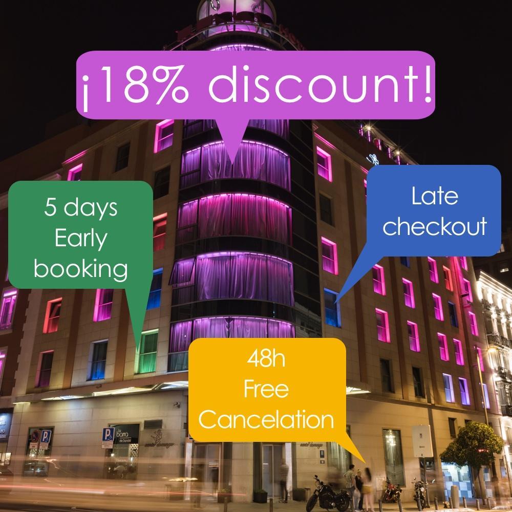 Early booking 18%