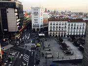Plaza de Santo Domingo en invierno Plaza de Santo Domingo en invierno
